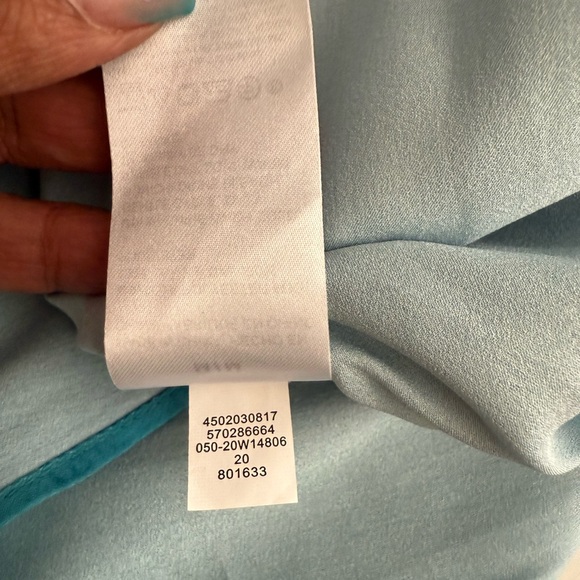 White House Black Market Women’s Dress Ocean ombre Expreso Size M - Picture 11 of 12